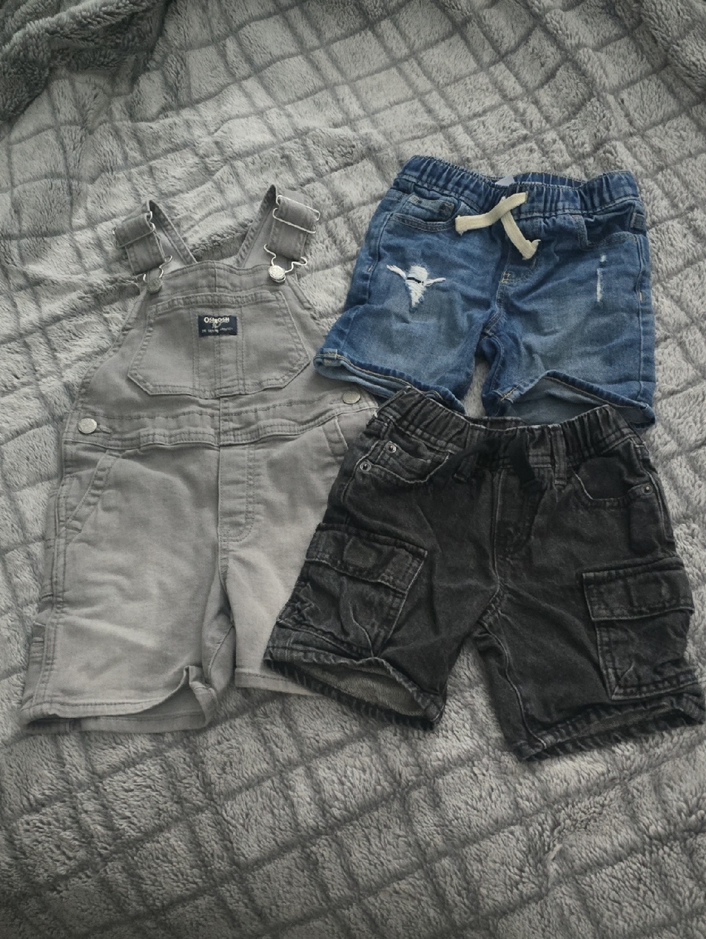 OshKosh B'gosh Overalls, Gap Shorts, Old Navy Shorts